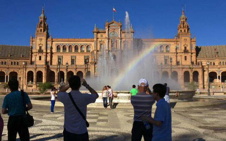 Plaza de España, Seville — historic Spanish architecture